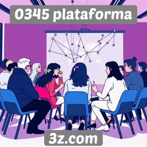 Comunitários na 0345 plataforma fortalecem conexões