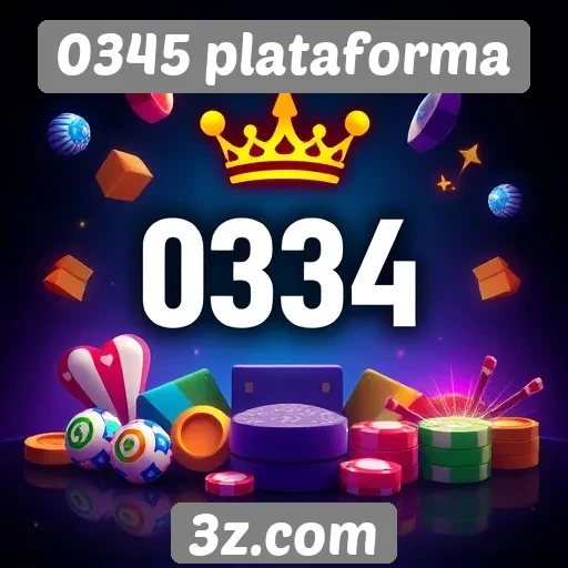 0345 plataforma oferece diversidade de jogos para usuários