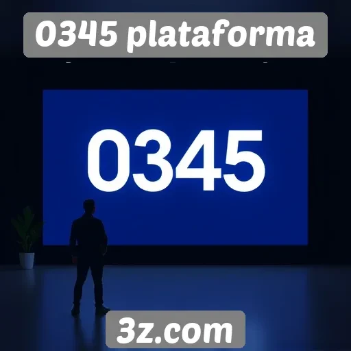 Experiência de usuário no site 0345 plataforma